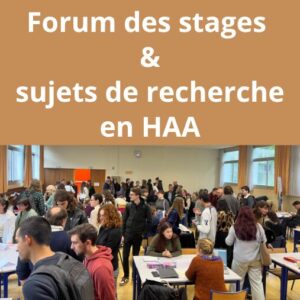 [Retour sur] le Forum des stages en Histoire de l’Art et Archéologie