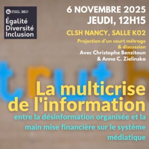 [Discussion EDI] La multicrise de l&rsquo;information