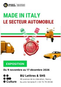 [Exposition] Made In Italy