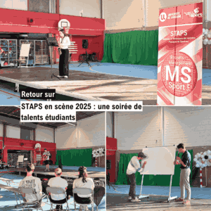 [Retour sur] STAPS en scène 2025 : une soirée de talents étudiants à l&#039;UFR STAPS de Nancy