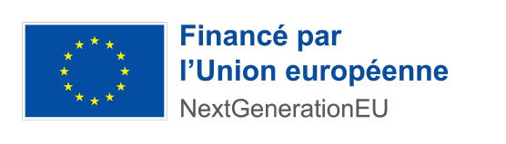 Logo Financé par l'Union européenne Next Generation EU