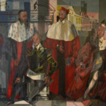 Lionnois
Camille Hilaire - peinture monumentale dite "Hommage à l'histoire lorraine" 1955