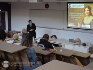 Sophie Germain se d&eacute;voile &agrave; l&rsquo;UFR MIM &agrave; l&rsquo;occasion d&rsquo;une conf&eacute;rence