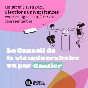 Parole d&#039;élu·es #5 : le Conseil de la vie universitaire vu par Gautier Venard