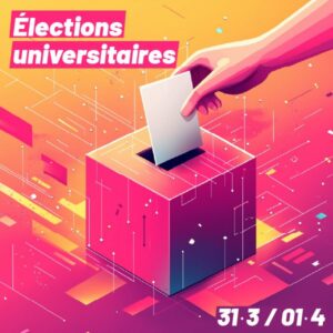 &Eacute;lections universitaires des 31 mars &amp; 1er avril : tous les r&eacute;sultats sont en ligne