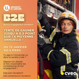 Le B2E valorise ton engagement citoyen