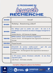 Brunch de la Recherche — Le Club Orion EXSA ouvre ses portes