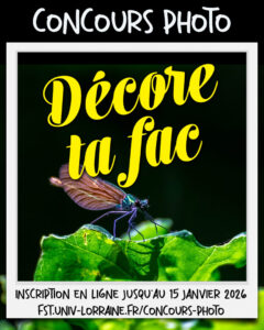 « Décore ta fac ! » : la photo s’invite à la FST