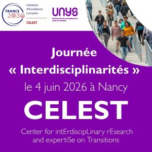 Journée « Interdisciplinarités » de CELEST
