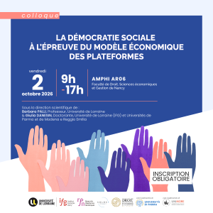 La démocratie sociale à l’épreuve du modèle économique des plateformes