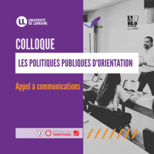 Colloque sur les politiques publiques d’orientation : appel à communications