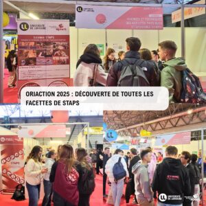 Oriaction 2025 : d&eacute;couverte de toutes les facettes de STAPS