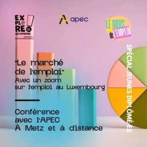 Le mois de l’emploi sp&eacute;cial Jeunes dipl&ocirc;m&eacute;&middot;es : Conf&eacute;rence &laquo;&nbsp;Le march&eacute; de l’emploi&nbsp;&raquo;