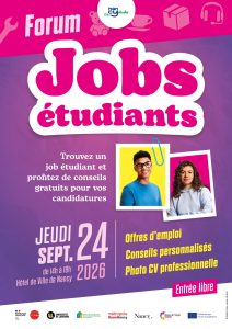 Forum Jobs étudiants, à Nancy