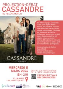 Projection d&eacute;bat : Cassandre