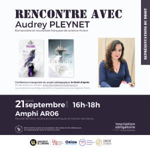 Rencontre avec Audrey Pleynet, romancière et nouvelliste française de science-fiction