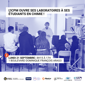 L’ICPM ouvre ses laboratoires à ses étudiants en chimie !