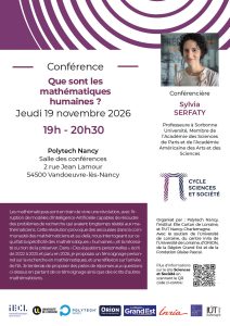 [SCIENCES &amp; SOCI&Eacute;T&Eacute;] Que sont les math&eacute;matiques humaines