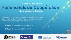 Atelier de formation au montage de projets « Partenariats de Coopération Erasmus+ »