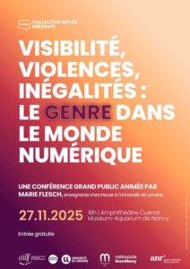 [CONFÉRENCE] Visibilité, violences, inégalités : le genre dans le monde numérique