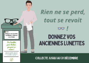 &laquo; Rien ne se perd, tout se revoit &raquo; : une collecte de lunettes solidaire sur les campus