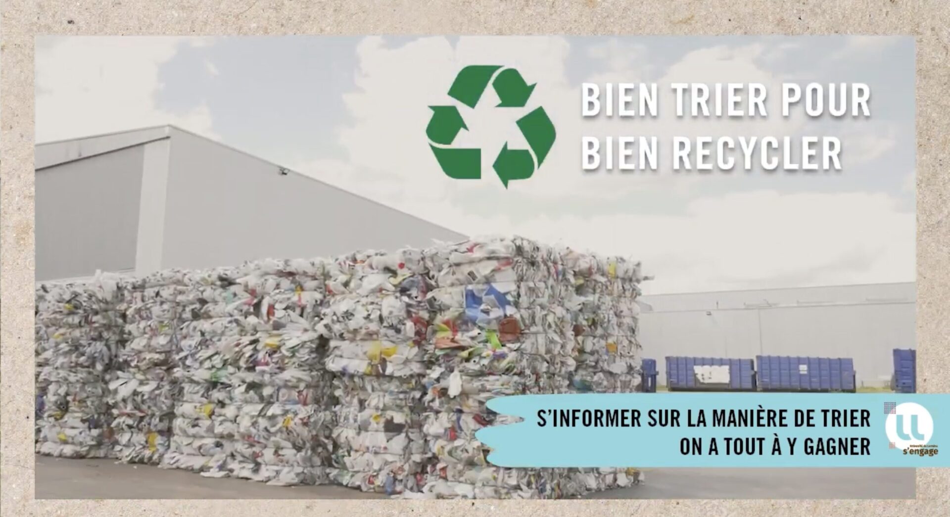 Lien vidéo YouTube : S'informer sur le tri sélectif, on a tout à y gagner