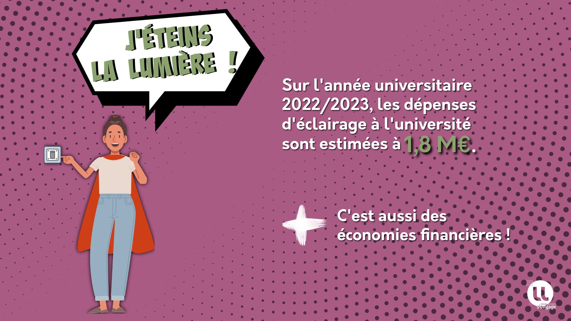 Visuel écran de la campagne sobriété énergétique 2025