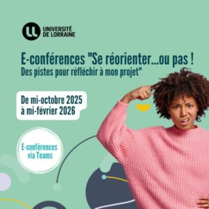 E-conférences « Se réorienter… ou pas ! Des pistes pour réfléchir à mon projet »