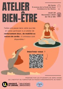 [Atelier]Bien-être à la BU Santé