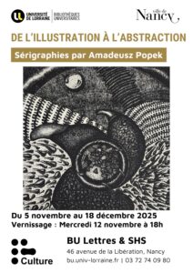 [Exposition] « De l&rsquo;illustration à l&rsquo;abstraction » à la BU Lettres &#038; SHS