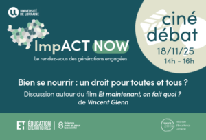 [Rencontre ImpACT NOW] Ciné-débat autour des enjeux sociaux de l&rsquo;alimentation