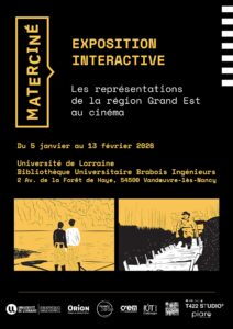 [Expo] &laquo;&nbsp;Les repr&eacute;sentations de la r&eacute;gion Grand Est au cin&eacute;ma&nbsp;&raquo; &agrave; la BU Ing&eacute;nieurs Brabois