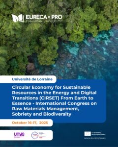 Congrès international CIRSET (Circular Economy for Sustainable Resources in the Energy and Digital Transitions)