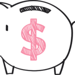 Dessein d'un Cochon tirelire