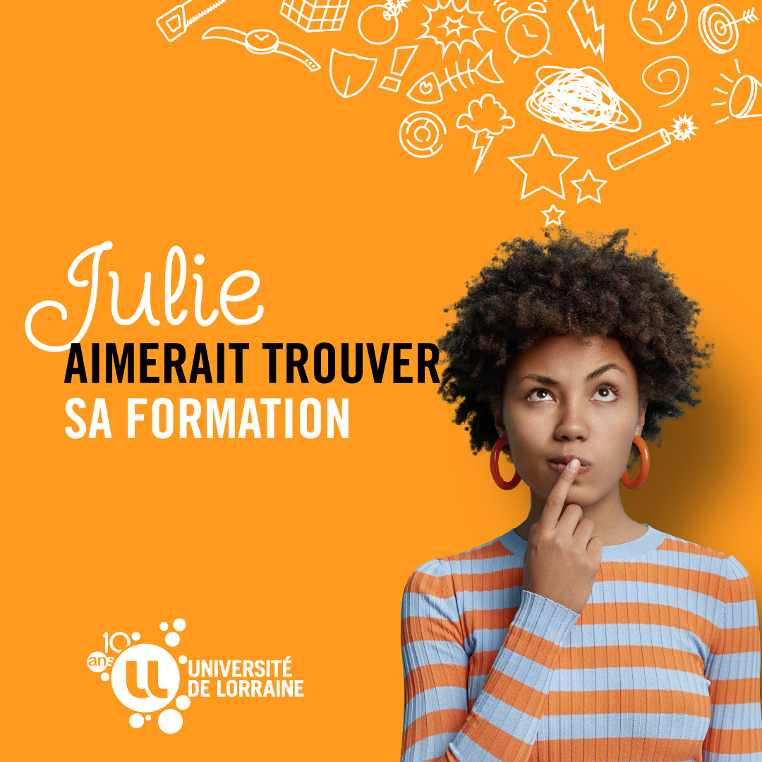 Julie aimerait trouver sa formation