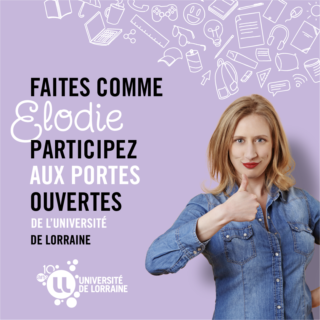 Faites comme Elodie, participez aux portes ouvertes