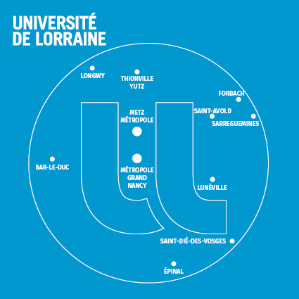 Couverture de la plaquette institutionnelle de l'Université de Lorraine