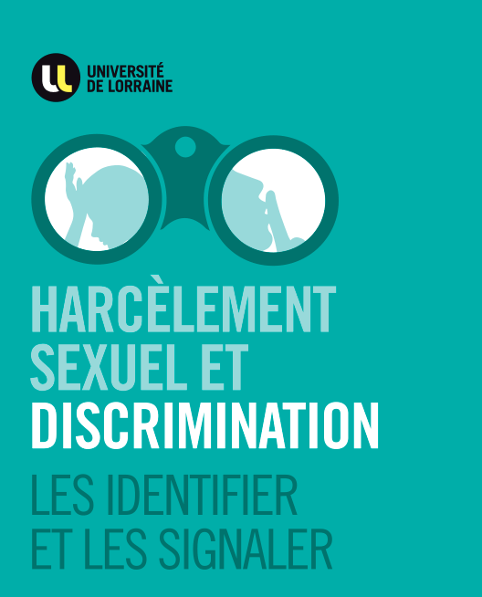 Couverture de la plaquette Harcèlement sexuel et discrimination : les identifier et les signaler