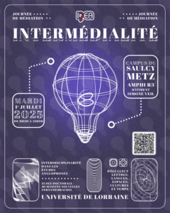 IDEA: Journée d&#039;études Intermédialité | 1e Juillet | Metz