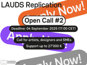 Art, technologie et durabilité : candidatez au 2nd appel à projets LAUDS avant le 4 septembre !