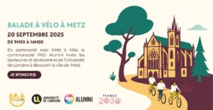 [Alumni PhD] Balade à vélo du réseau alumni docteurs – À la découverte de Metz