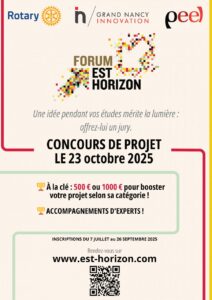 Participez au concours de projets du Forum Est-Horizon 2025 !
