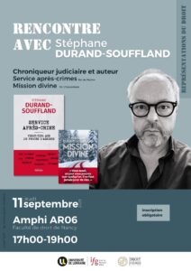 Rencontre avec Stéphane Durand-Souffland, chroniqueur judiciaire