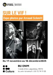 [Expo-photos] « Sur le vif » à la BU ENIM