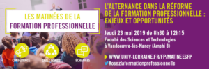 L’alternance dans la réforme de la formation professionnelle : enjeux et opportunités