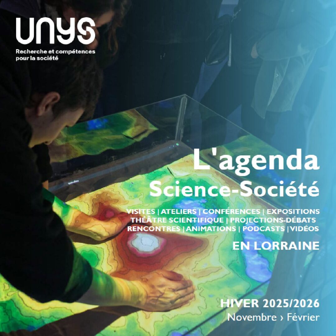 L'agenda Science et société - Hiver 25/26