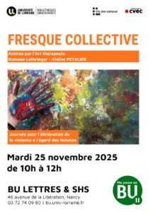 [Atelier] Fresque collective à la BU Lettres &#038; SHS