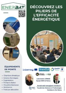 Focus sur l’énergie : Micro-séminaire & Portes Ouvertes de la plateforme ENERBAT