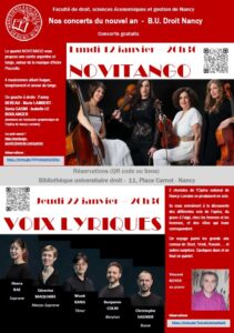 Le tango s&rsquo;invite &agrave; la Facult&eacute;