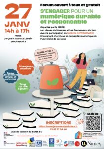 [Forum ouvert] S&rsquo;engager pour un num&eacute;rique durable et responsable